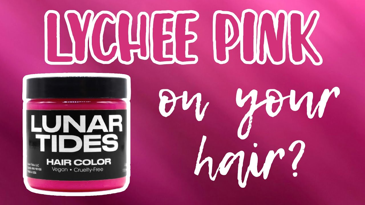 Lunar Tides Hair Color Brights Collection Lychee Pink