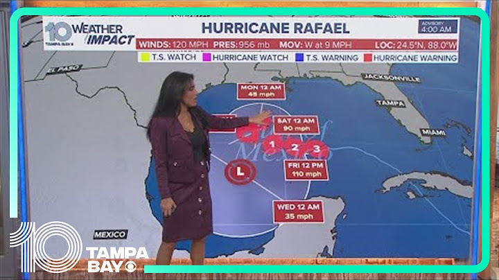 Tracking the Tropics: Hurricane Rafael returns to Category 3 status