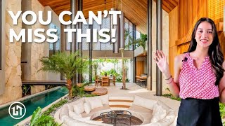 Menjelajah Rumah Terbaik di Bali dengan Kolam Renang Indoor yang Menakjubkan | Tur Rumah Mewah Tropis