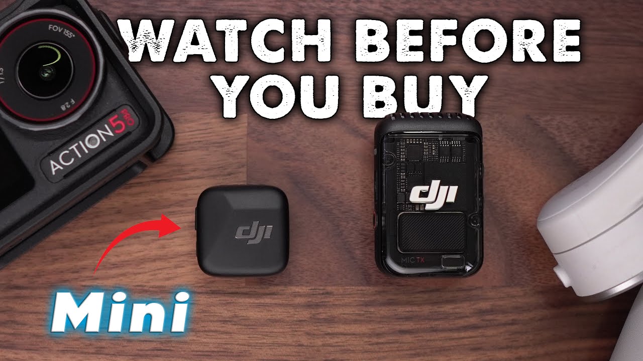 My New Favorite Wireless Mic Under $100 - DJI Mic Mini