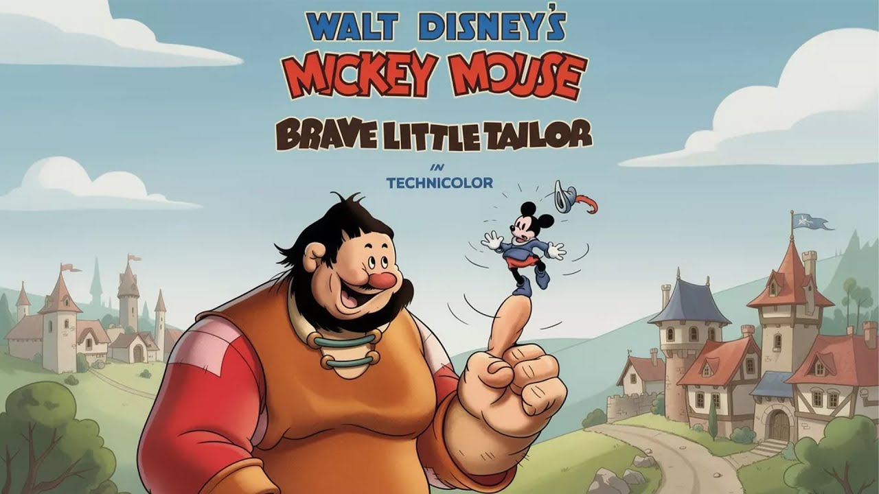 Mickey Mouse Brave Little Tailor (1938) - YouTube