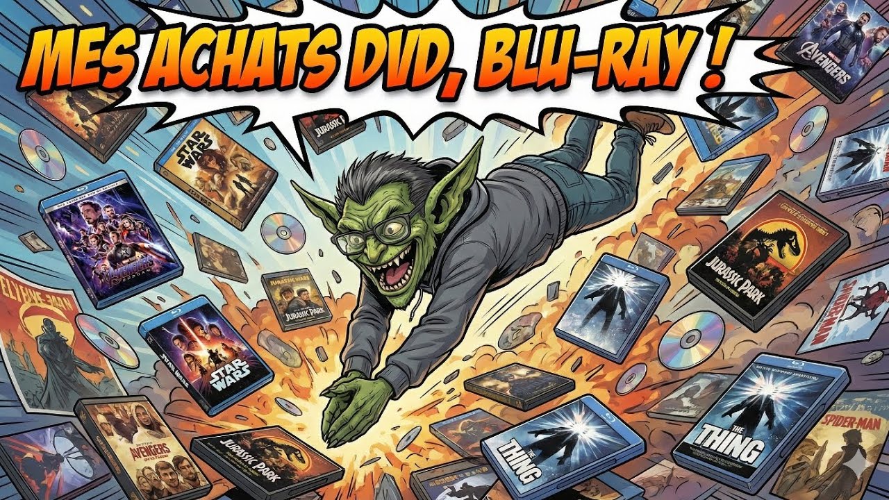 Présentation achats (BLUECATS) BLURAY🤩🤩 partie 1