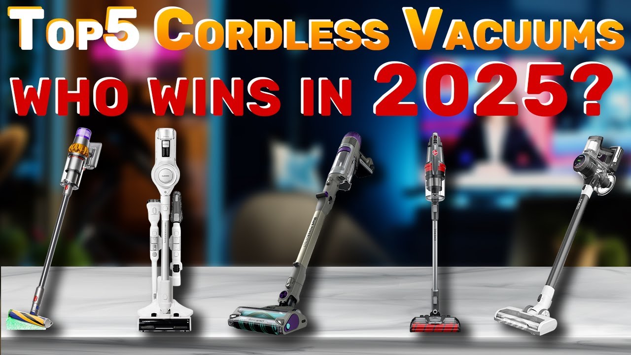 Top 5 BEST Cordless Vacuums [2025 Edition] - YouTube