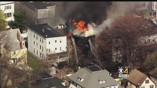 Massive Fire Burns Three Homes In Chelsea