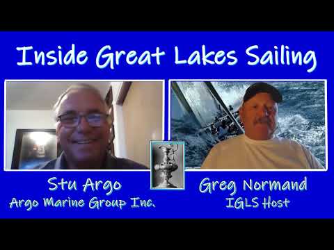Show No. 28 Inside Great Lakes Sailing Stu Argo America's Cup Sail Trimmer