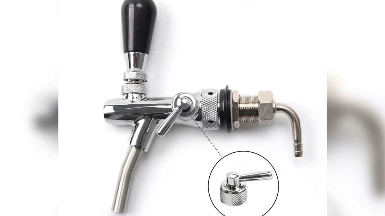 A must-have product! Beer tap faucet Adjustable Faucet with chrome plating Flow Control beer fauce