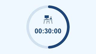 30 Minute Clean Timer ⏰Animated Progress Ring | Stay Focused