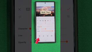Make Text Bold YouCut video editor app
