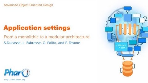 [9.4] Application settings - Advanced Object-Oriented Design MOOC