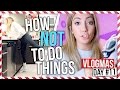 How NOT To Fix Things &amp; CLEANING MY APARTMENT | Vlogmas Day #11