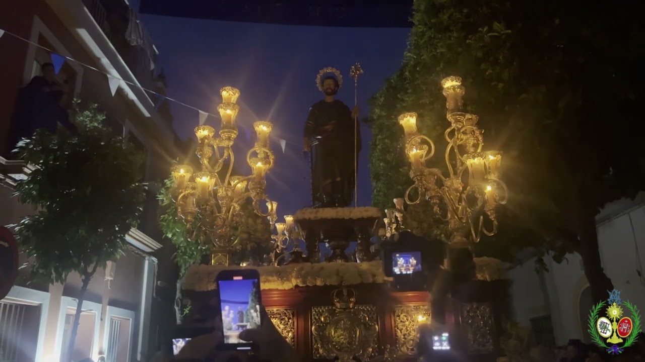 San José Obrero en la calle Pinta con el "Himno de San José Obrero" 2024.