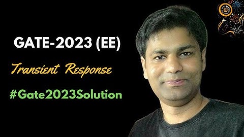 GATE 2023 EE | Electrical Engineering | Gate 2023 Solution | Transient Response | #gate2023
