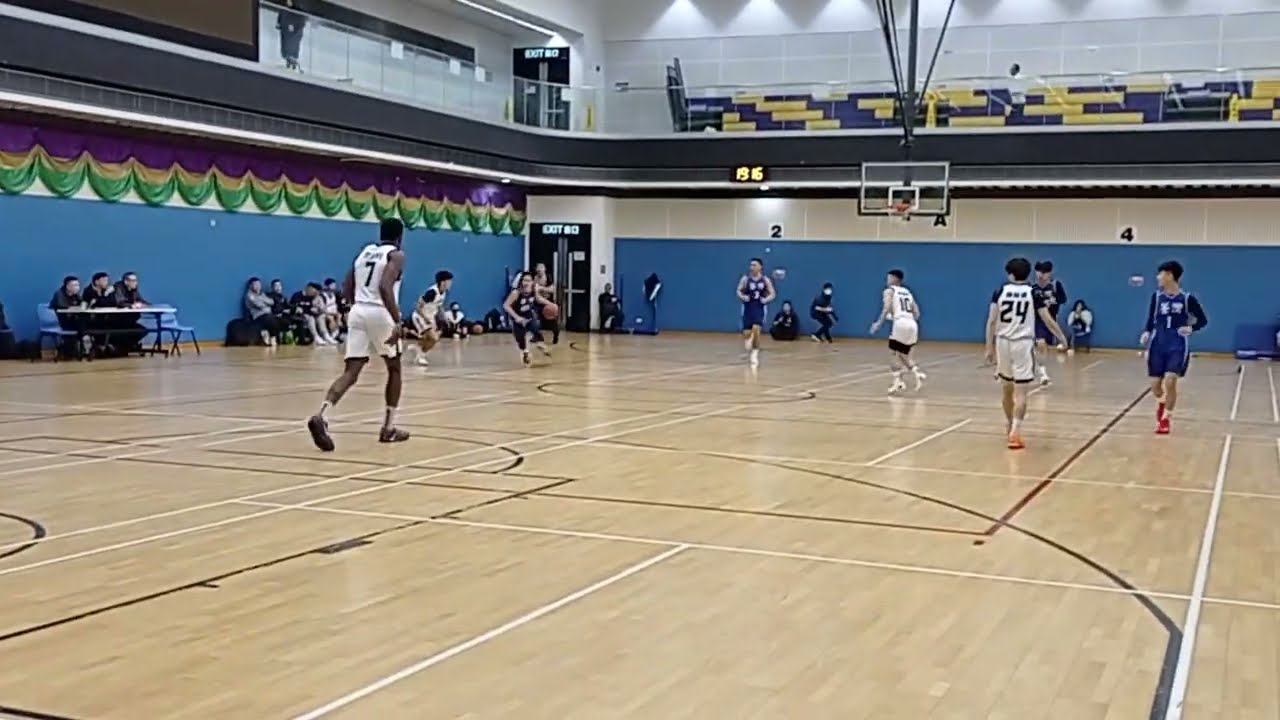 2025年香港籃球聯賽男子甲二組比賽選段：晉星 VS 荃灣 20260119-1