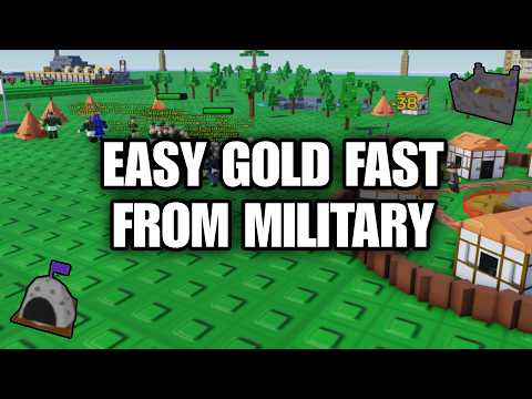 Tiny Empires Roblox Guide How to Get Gold From Military Worker