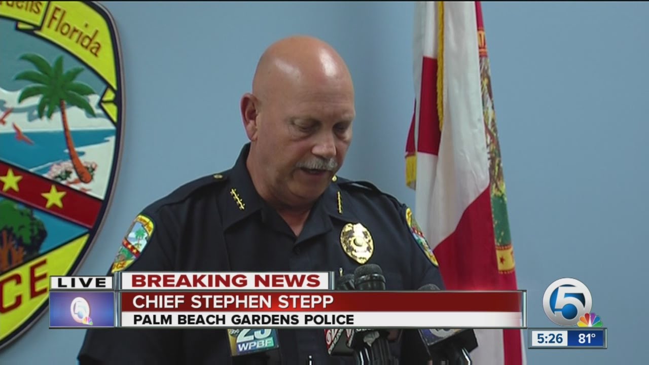 Palm Beach Gardens Police address deadly shooting - YouTube