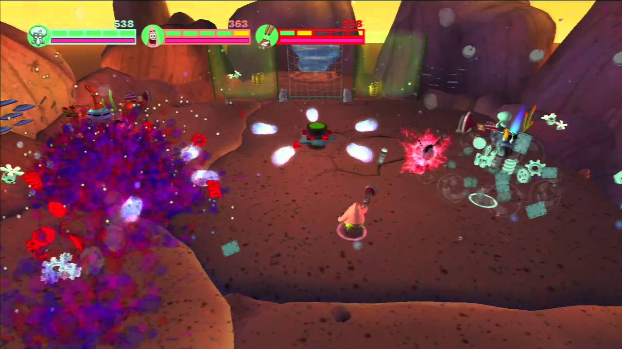 SpongeBob: Plankton's Robotic Revenge: 3 PLAYER ...