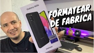 SAMSUNG  A03S   Restauralo De Fabrica O Borrado General HD  #OrientadorMovil