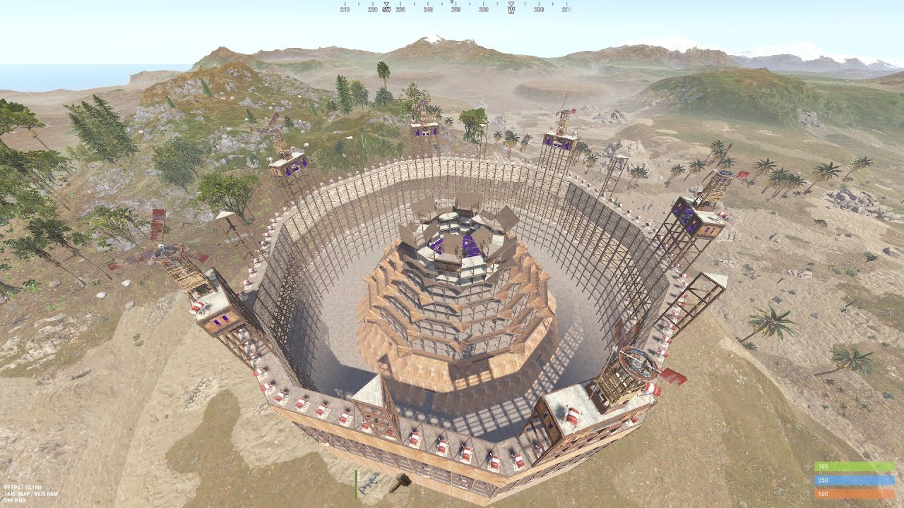 Fun Base | Big Bunker ( x10 serveur ) RUST ! - YouTube