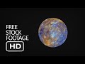 Free Stock Footage - Spinning Mercury Black Background