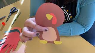 Handprint Turkey Craft
