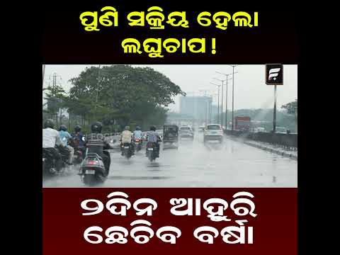 ଲଘୁଚାପରେ ଭିଜିବ ସାରା ଓଡ଼ିଶା:୬ଟି ଜିଲ୍ଲାକୁ ରେଡ୍ ଆଲର୍ଟ ଜାରି ll FOCUS PLUS ||