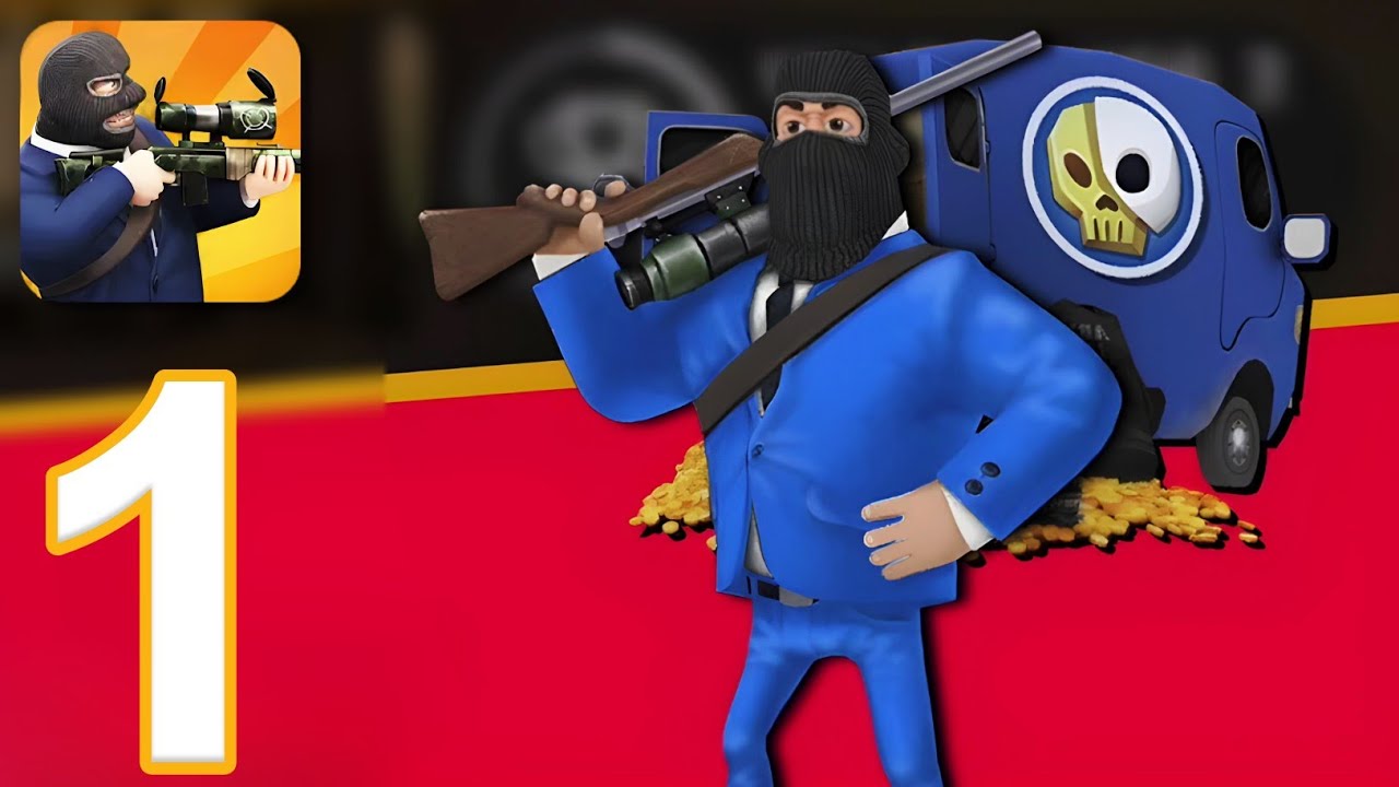 Snipers vs Thieves - Gameplay Walkthrough Part 1 - Tutorial (iOS, Android)