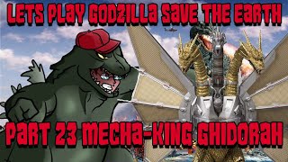 Godzilla Save The Earth Lets Play Part 23 Mecha-King Ghidorah @alexthehunted