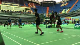 2019全國團體賽男乙團 高源懋/王衍和(Apacs糖朝)VS 飛訊羽球 1/2