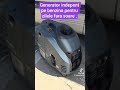 In zilele fara soare un generator silențios va poate ajuta . Puteri intre 800- 3100 Wați.
