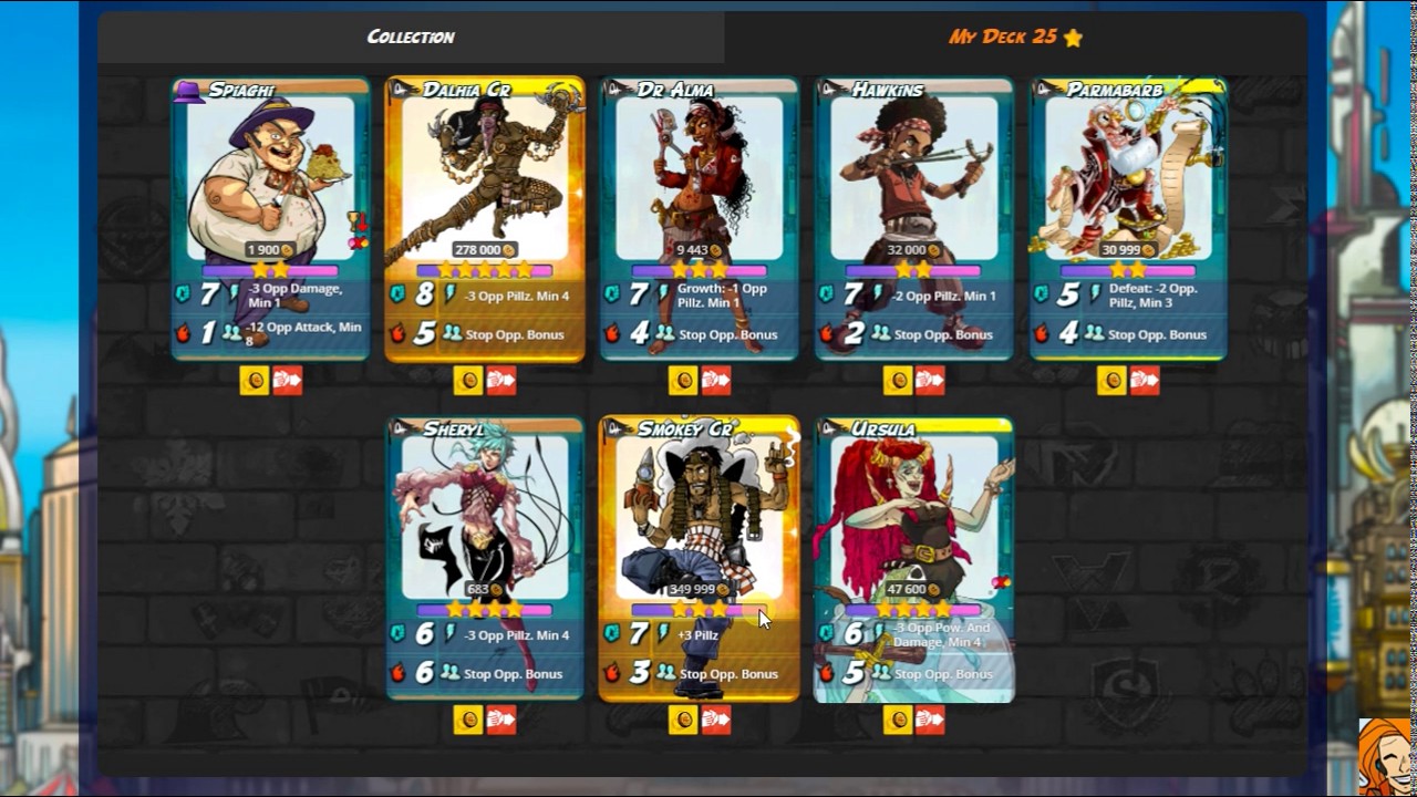 Arcade Season3(stage 5,6,7) deck + 100 silver token spin