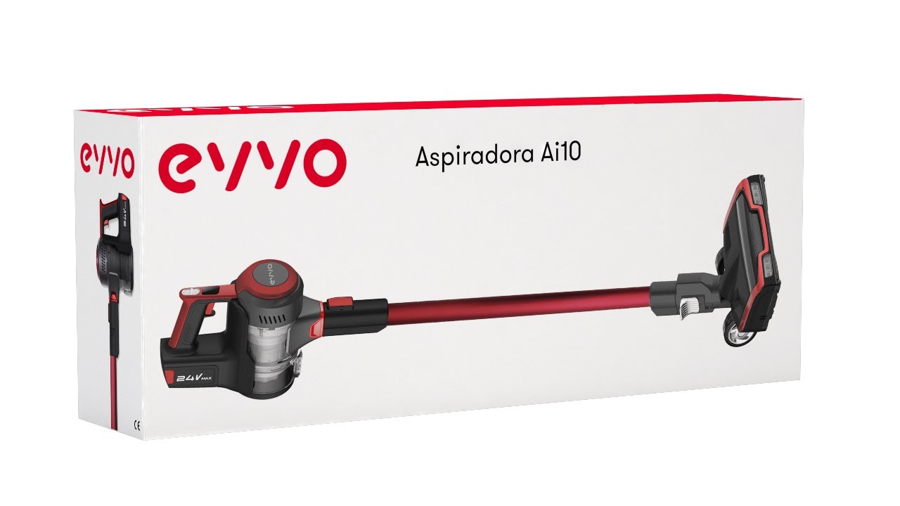 Unboxing aspirador sin cables EVVO AI10 - YouTube