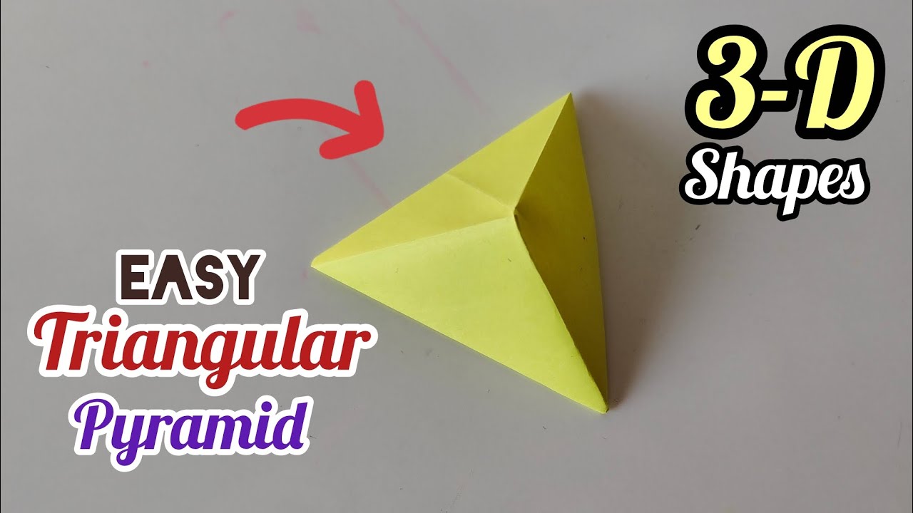 Математическая модель трехмерных фигур / Математическая модель треугольной пирамиды / Простая мод...