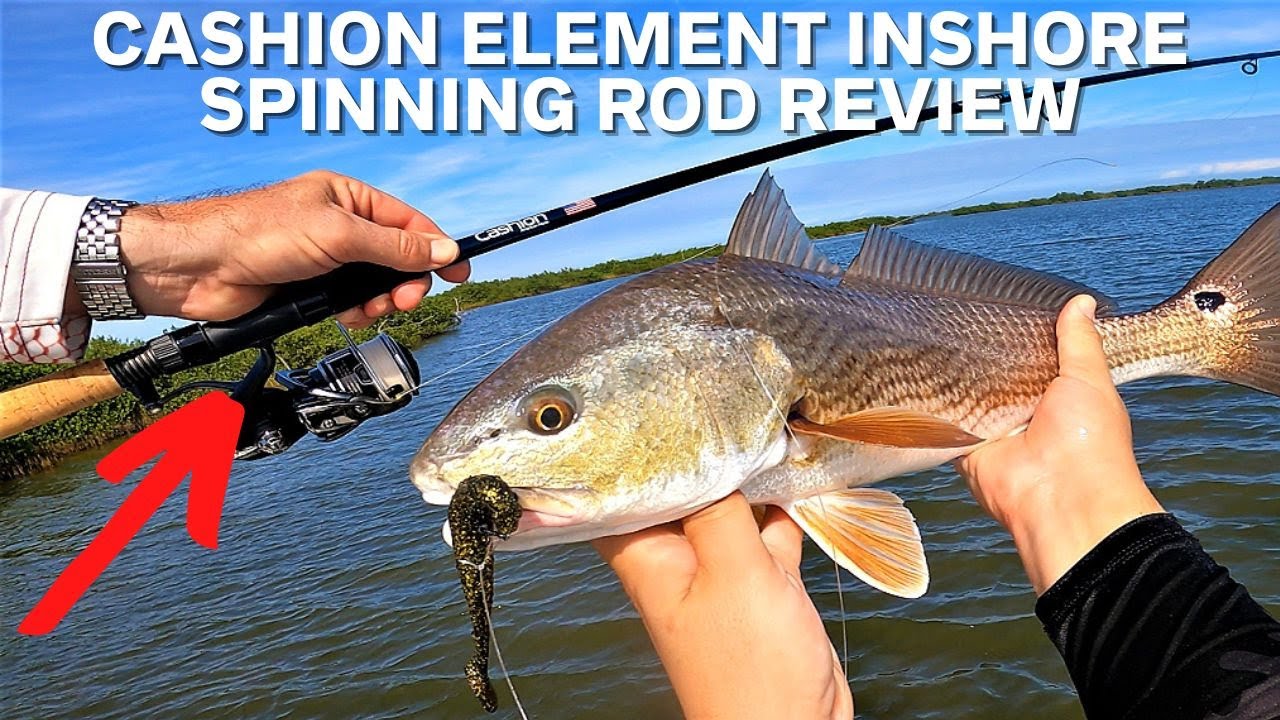 Cashion Element Inshore Spinning Rod Review [Pros & Cons] 