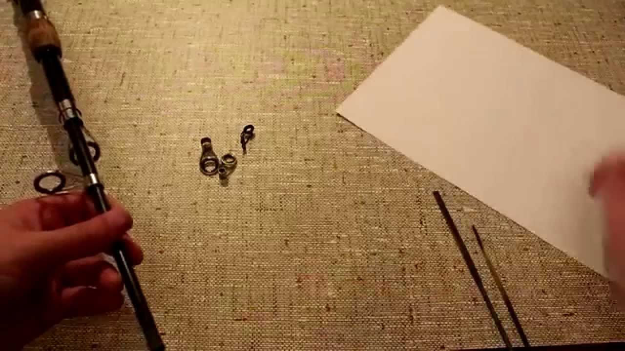 ремонт спиннинга - YouTube