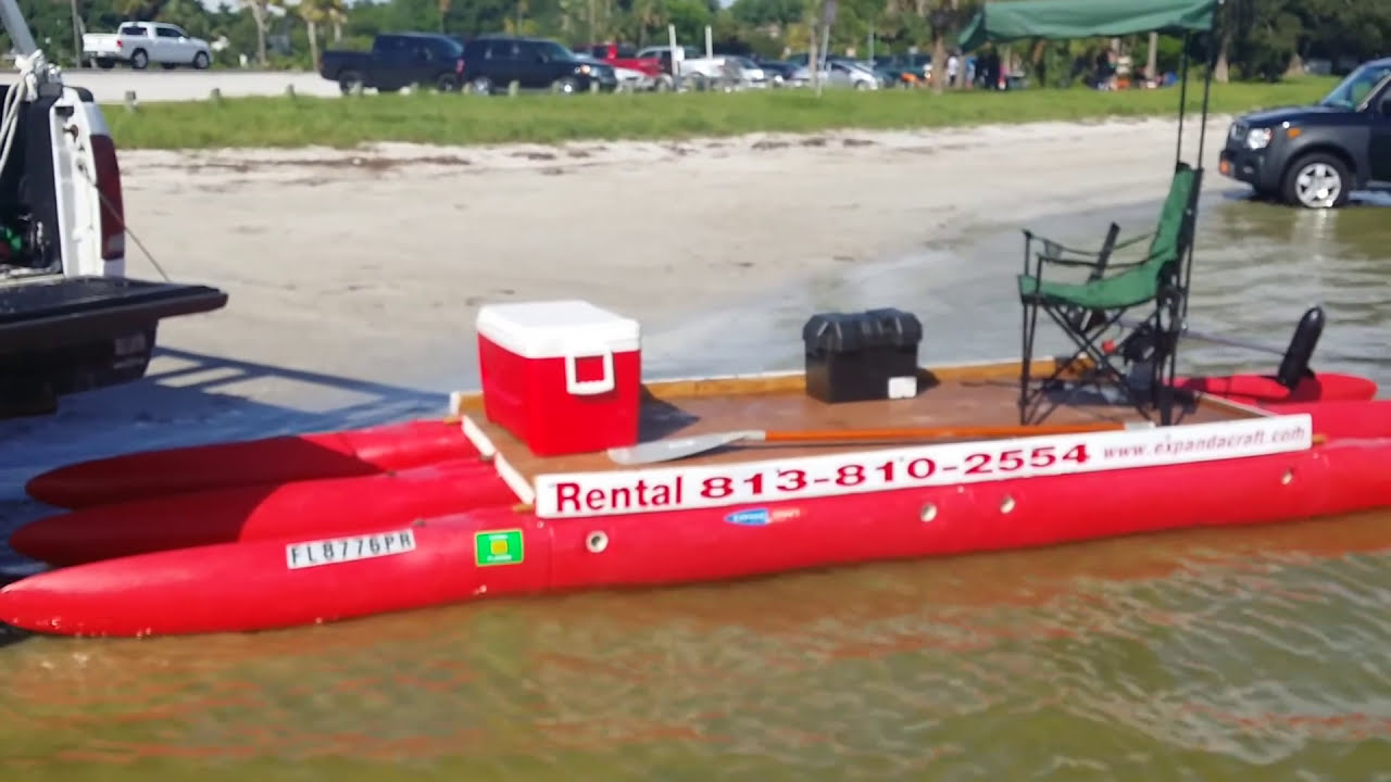 modular fishing kayak or pontoon boat part 2 - youtube