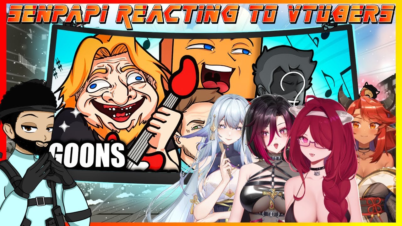 Senpapi Reacting To VTubers 2