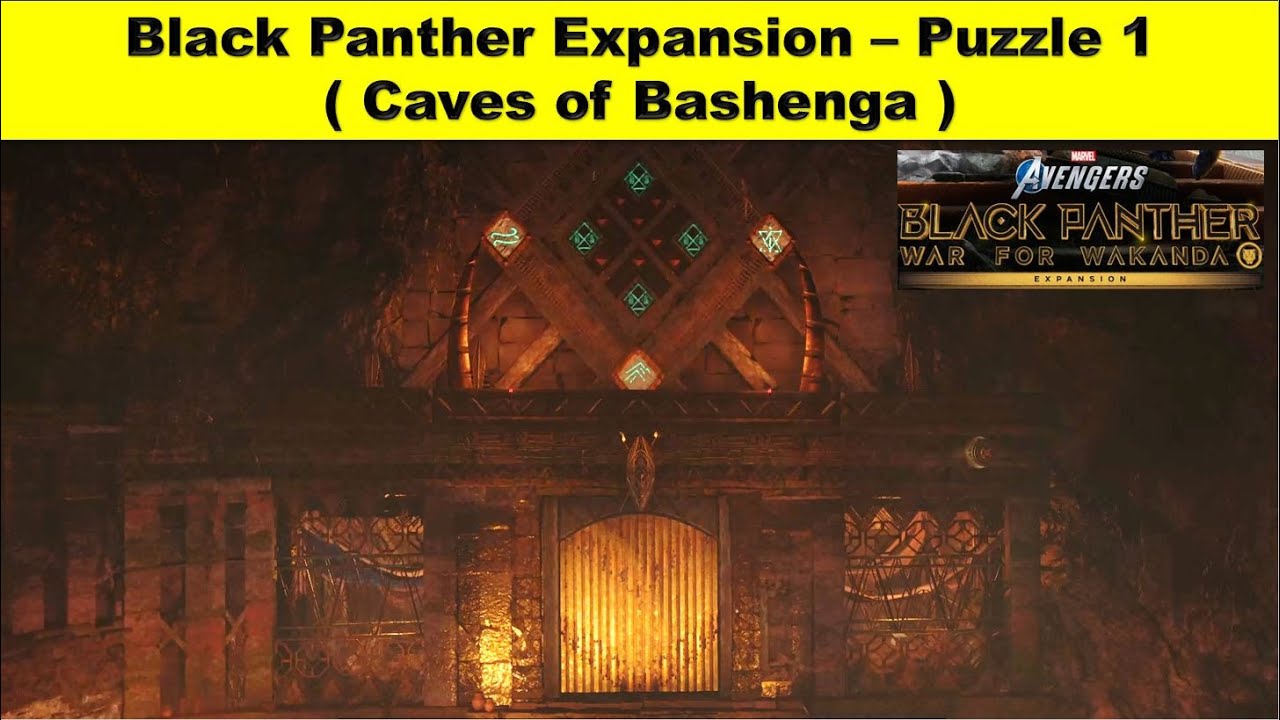 Marvel's Avengers Black Panther War for Wakanda Caves of Bashenga