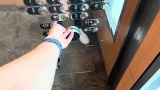 Scenic Otis Series 2 Traction Elevators - Imperial Hotel - Honolulu, HI, USA