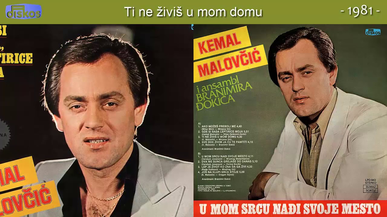 Kemal Malovcic - Gde si sada leptirice moja - (Audio 1981) - CEO ALBUM