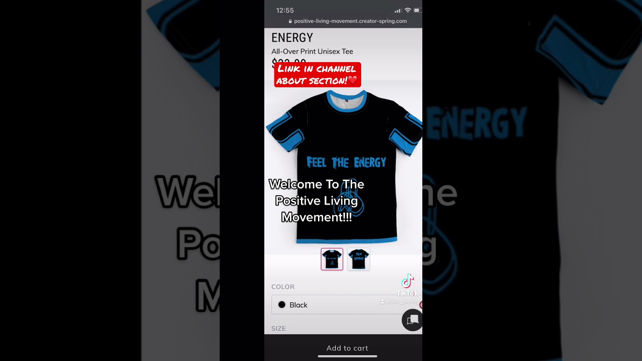 SUMMER Launch of The Positive Living Movement Clothing BRAND!!!!🔥🔥🔥🙏