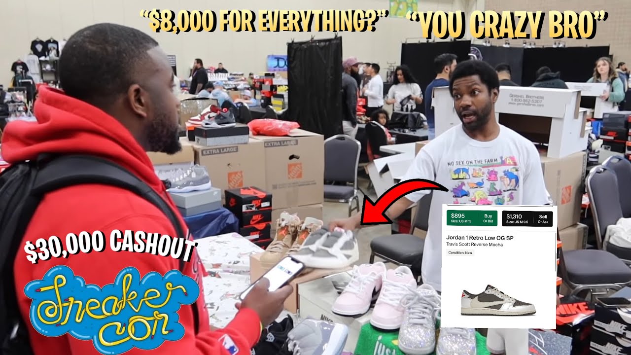 Sneaker Con - Kanye West x Louis Vuitton Jasper Lows @sneakercon Miami.  This shoe really tops the list as one of the best shoes in the building  last week.