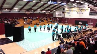 Vintage High School Winter Percussion 2013 @ Wood Creek H.S.