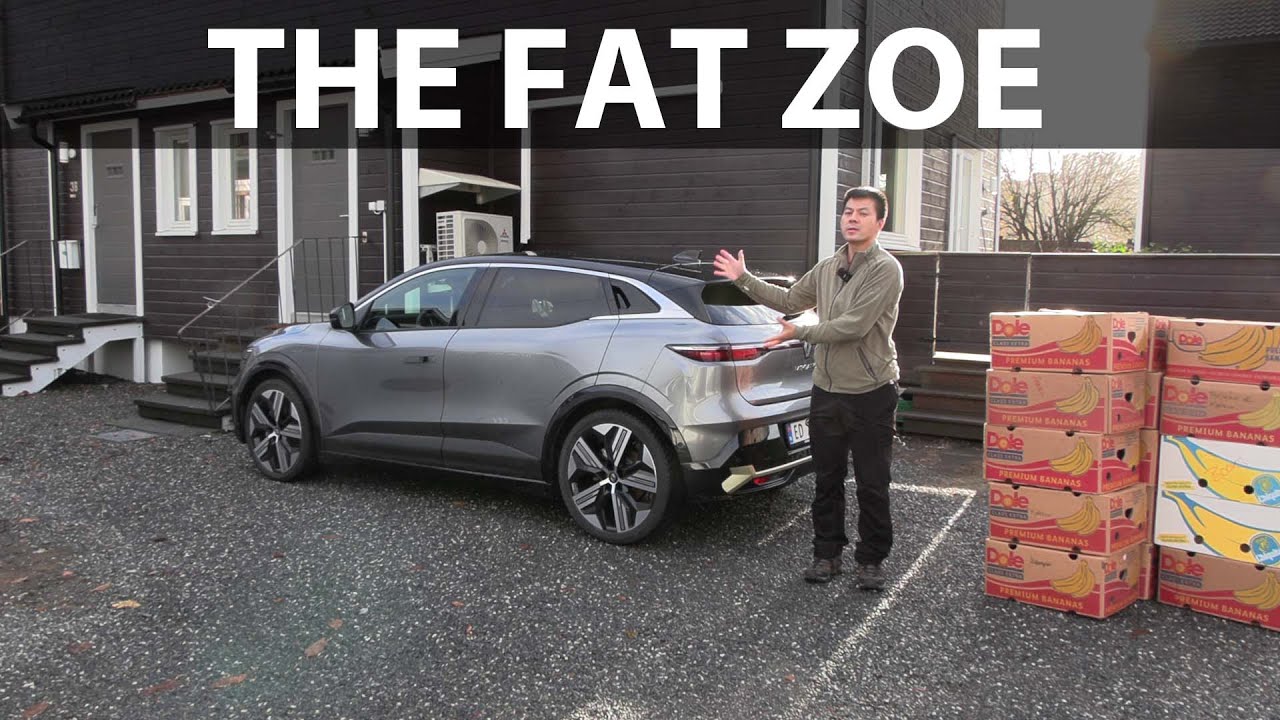 Тест банановой коробки Renault Megane E-Tech