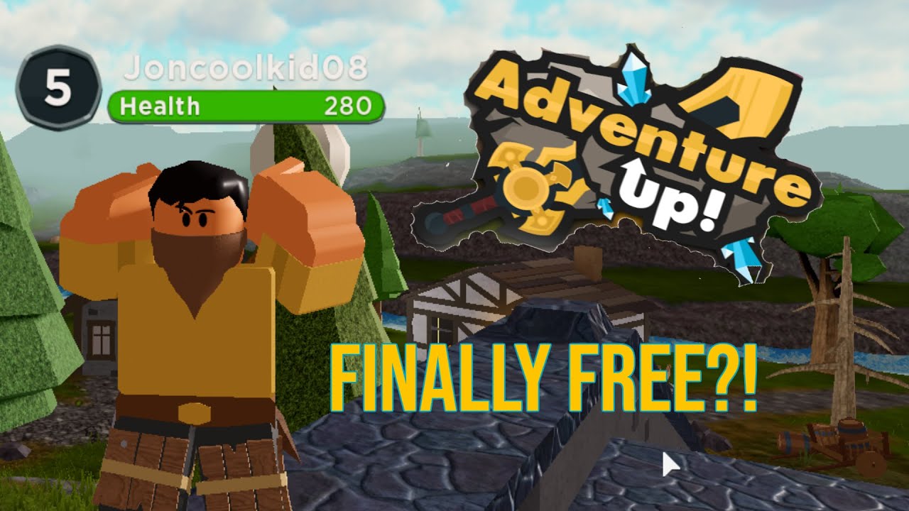 ADVENTURE UP FINALLY FREE ROBLOX YouTube 