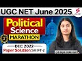 UGC NET Political Science 2022 Q&A | June 2025 Prep 📚