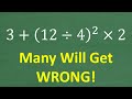 Order of Operations Quiz