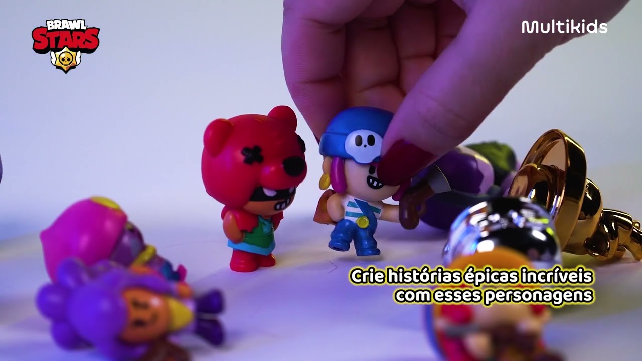 Bonecos Brawl Stars S3 Pack Sortido Multikids - BR2366 - Multi