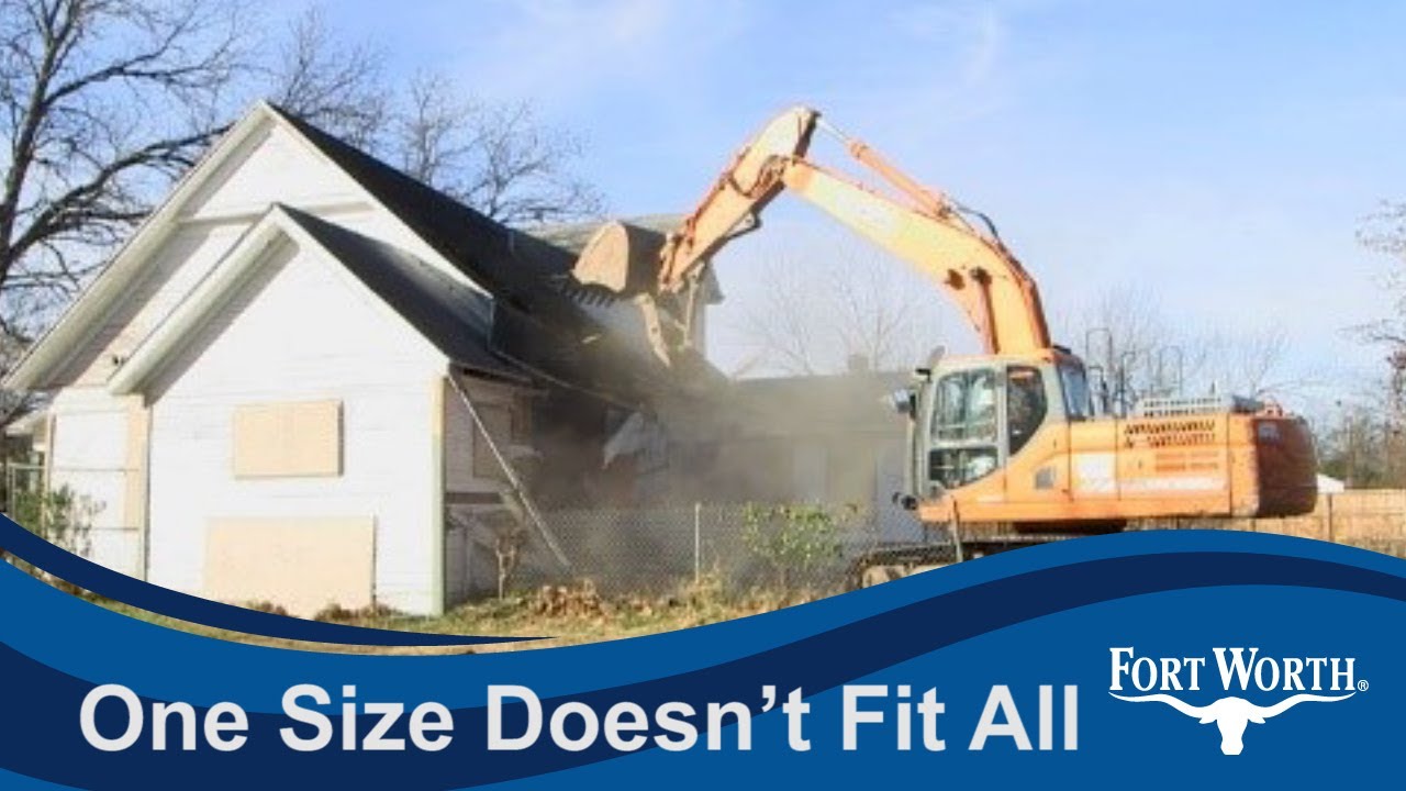 One Size Doesn't Fit All: Approaches to Neighborhood Improvement