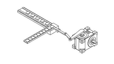 Transfer - Corner Pusher for Supplying Parts: Sankyo Automation