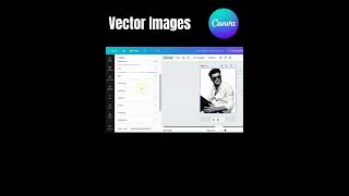 Vector Images  in canva #easycanva lcanva tutorial